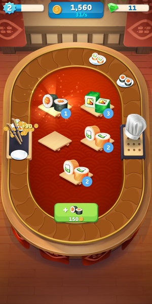 Merge Sushi - Preview 4