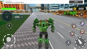 Army bus robot car game screenshot 8