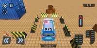 Police Spooky Jeep Stunt Parking 3D 2 screenshot 8