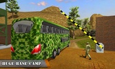 Army Bus Transporter Coach Fun screenshot 13