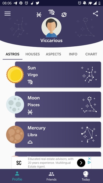 Horos Natal Chart - Preview 3