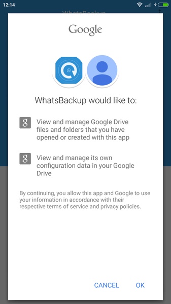 WhatsBackup - Preview 1