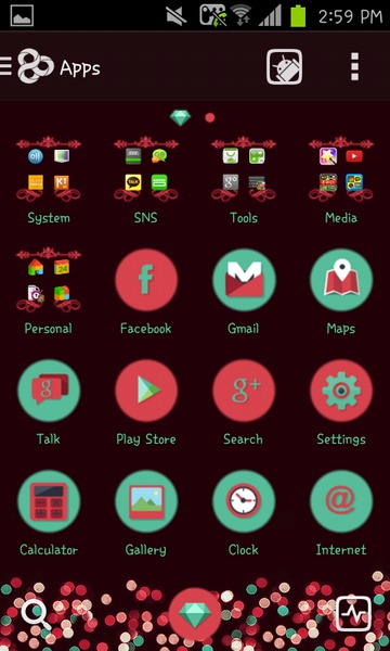 Merry christmas Go Launcher EX - Preview 2