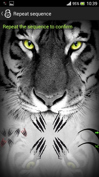 Tiger Sequence Screen Lock - Preview 8