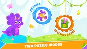 Bini Dino Puzzles for Kids! screenshot 8