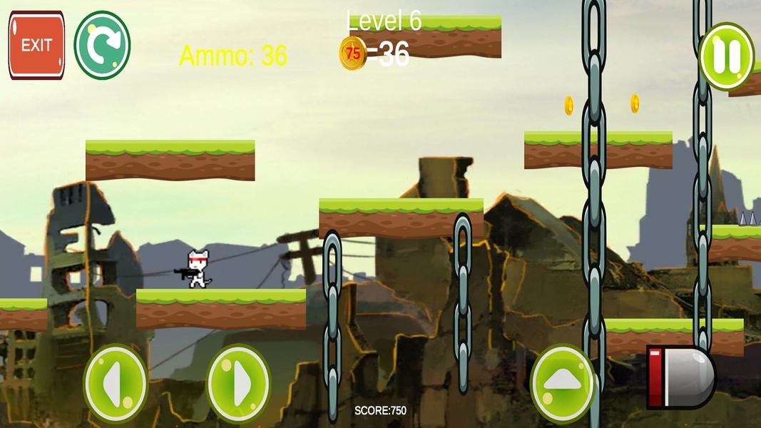 Cat Commando Shooter 2D - Preview 1