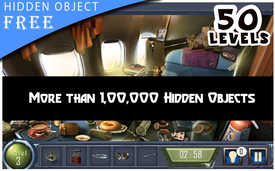 Hidden Object Game : 50 Levels of Midnight Castle - Preview 1