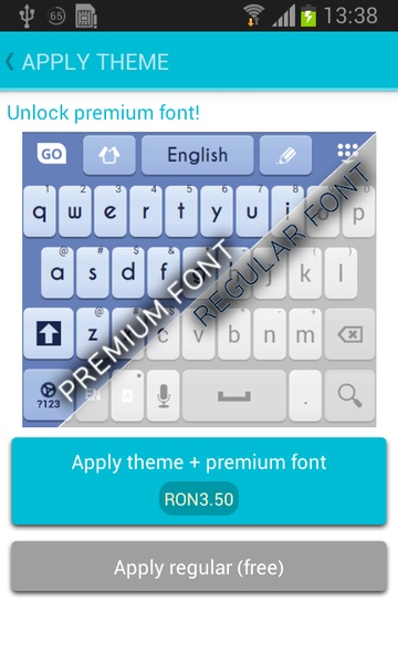 Keyboard for Galaxy Note 3 - Preview 5