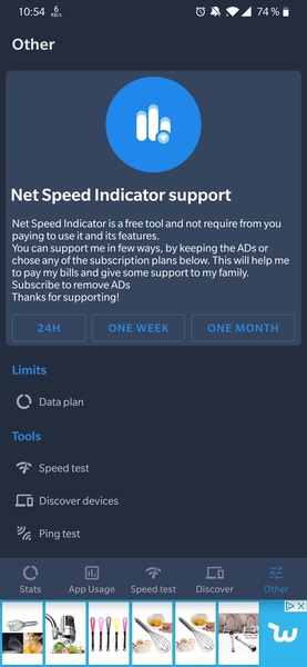NetSpeed Indicator - Preview 4