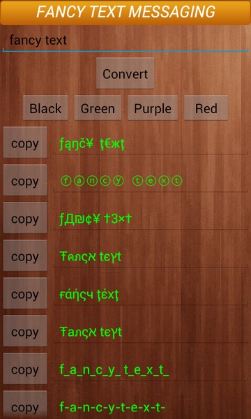 Fancy Text Messaging - Preview 4