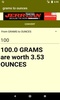 grams to ounces converter screenshot 4