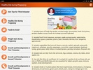 Pregnancy Tips Diet Nutrition screenshot 6