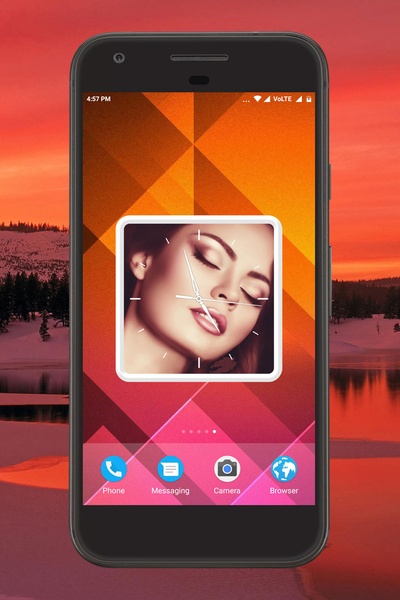 Gorgeous Clock Live Wallpaper - Preview 1