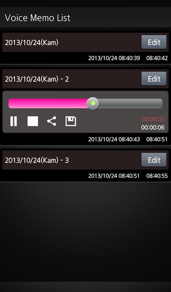 Voice Memo - Preview 1