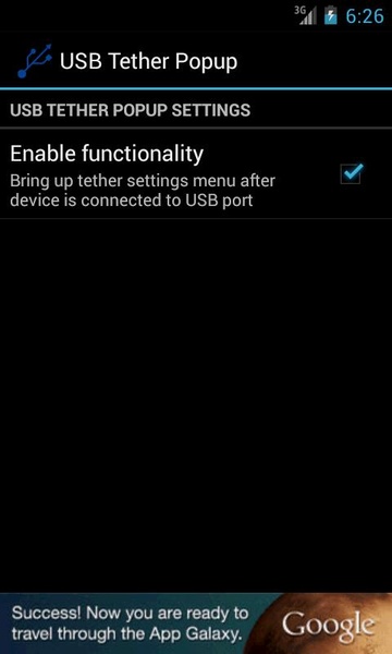 USB Tether Popup Free - Preview 2
