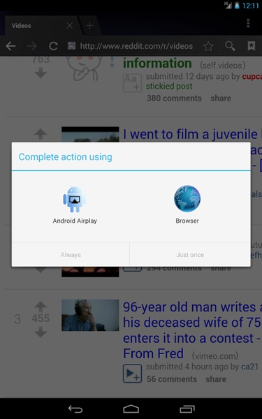 Android Airplay - Preview 3