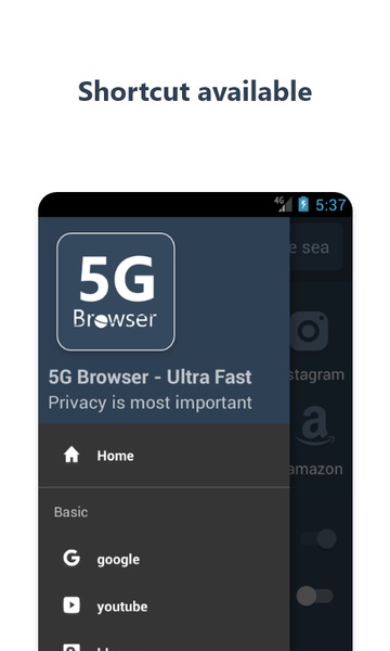 5G Browser - Ultra Fast - Preview 2
