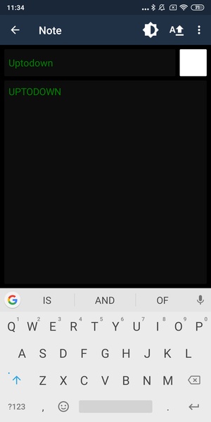 Color notes Notepad - Preview 1