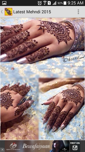 Latest Mehndi Design 2015 - Preview 3