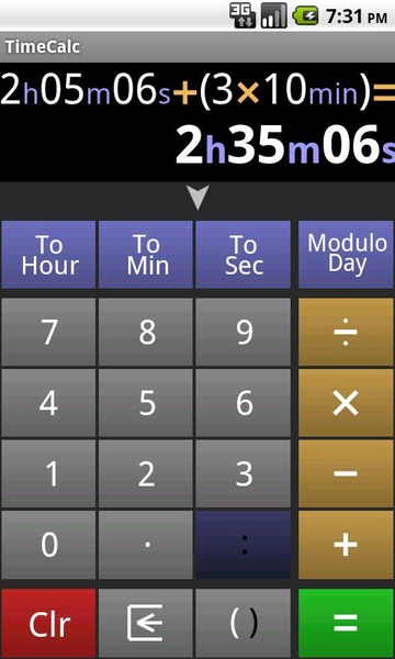TimeCalc - Preview 4