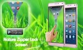Nature Zipper Lock Screen screenshot 6