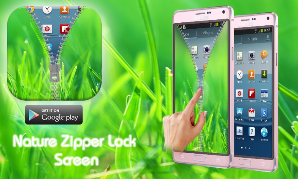 Nature Zipper Lock Screen - Preview 6
