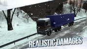 Winter Road Trucker 3D screenshot 1