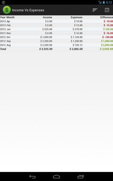 Money Manager Ex - Preview 2
