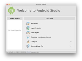 Android Studio screenshot 1