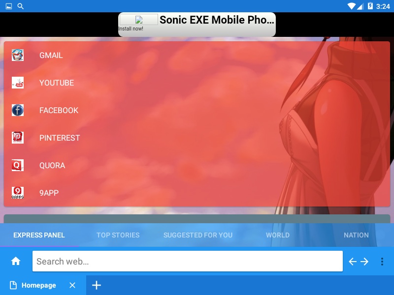 ZING BROWSER - Preview 1