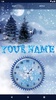 Winter Snow Clock Wallpaper screenshot 7