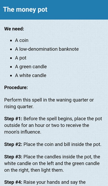 Money spells that work - Preview 1