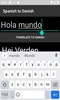 Spanish to Danish Translator screenshot 3