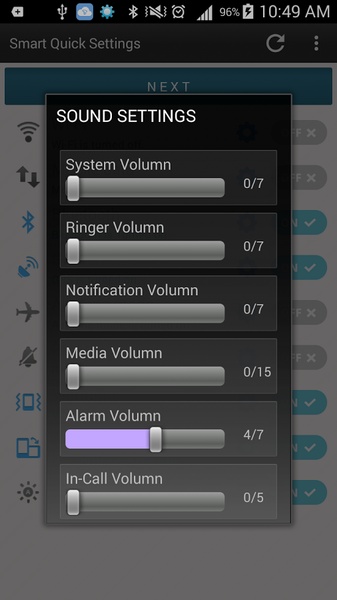 Smart Quick Settings - Preview 3