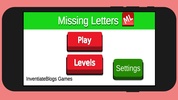 Missing Letters English Game screenshot 2