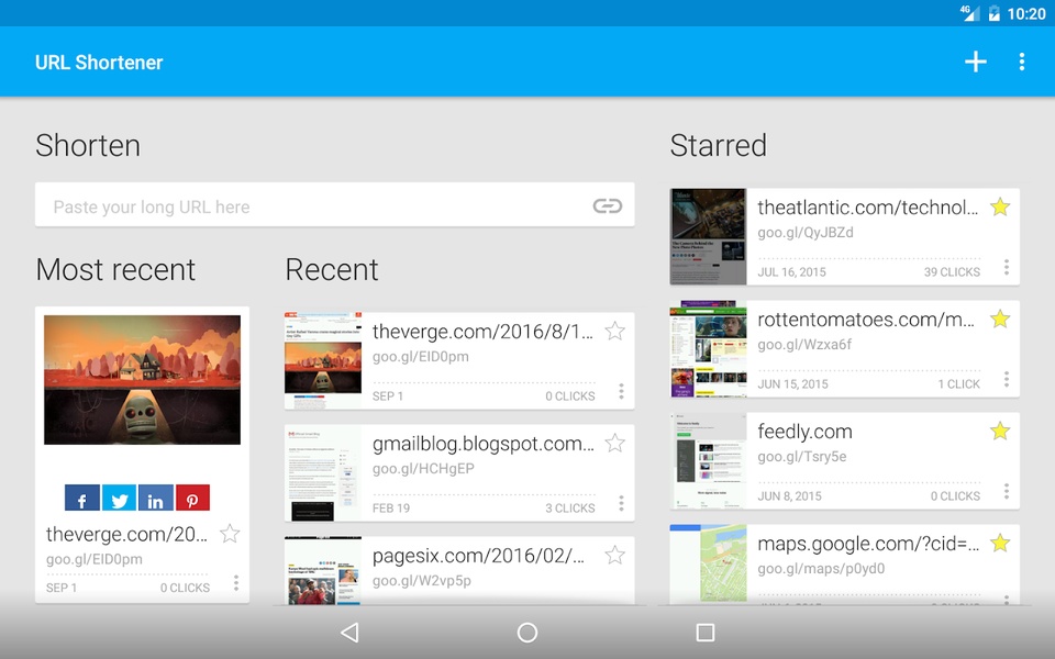 URL Shortener - Preview 2