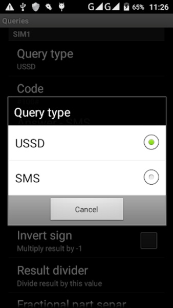 USSD Dual Widget - Preview 2