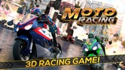 Moto Racing - Shooting Robots screenshot 3