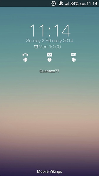 Flat for Zooper Widget Full - Preview 2