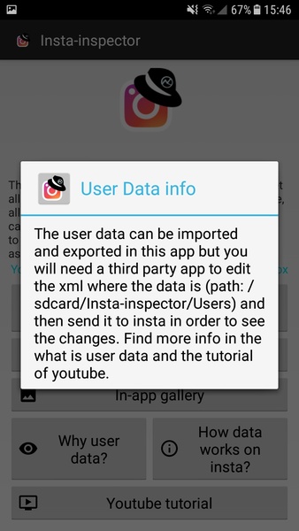 Insta-inspector - Preview 1