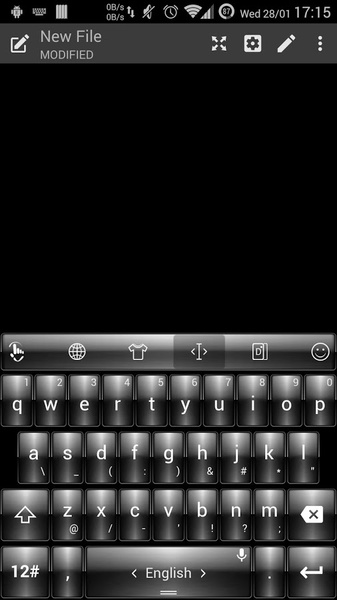 Theme x TouchPal Dusk White - Preview 5