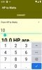 HP to Watts converter screenshot 3