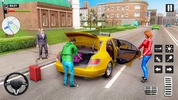 Taxi Driver 3D: City Taxi Game screenshot 1