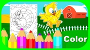 Coloring Painted Hen Children screenshot 3