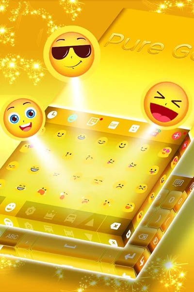 Pure Gold Keyboard - Preview 5