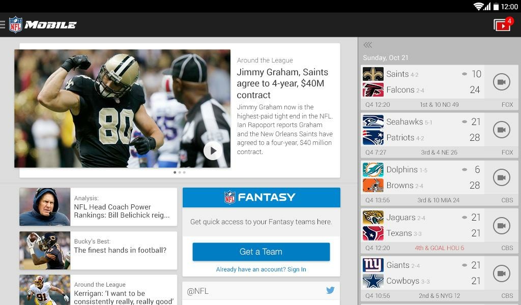 Football NFL Live Scores, Stats, & Schedules 2021 APK for Android