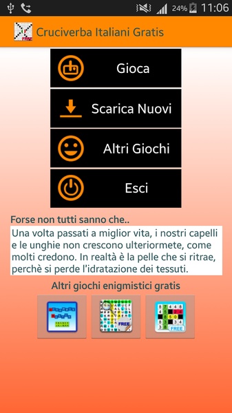 Cruciverba e Parole Crociate Facilitati gratis APK per Android - Download