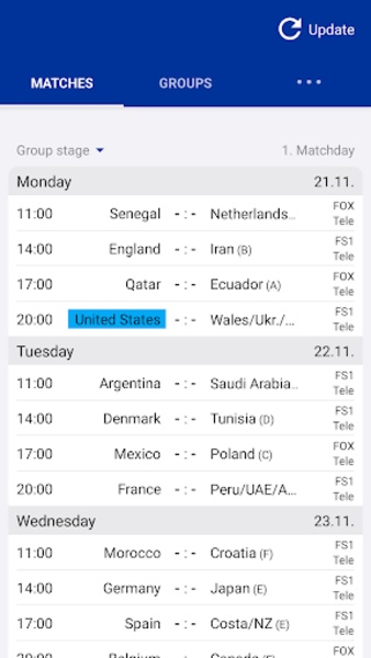 World Cup Fixtures 2022 - Football Live Scores - Qatar - Preview 12