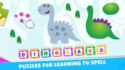 Bini Dino Puzzles for Kids! screenshot 9