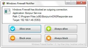 Windows Firewall Notifier screenshot 1